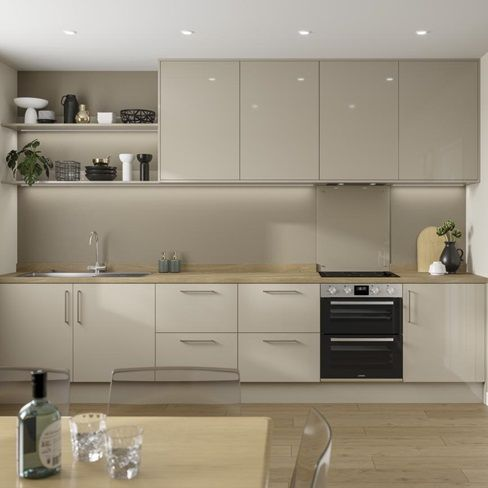 Straight Kitchen